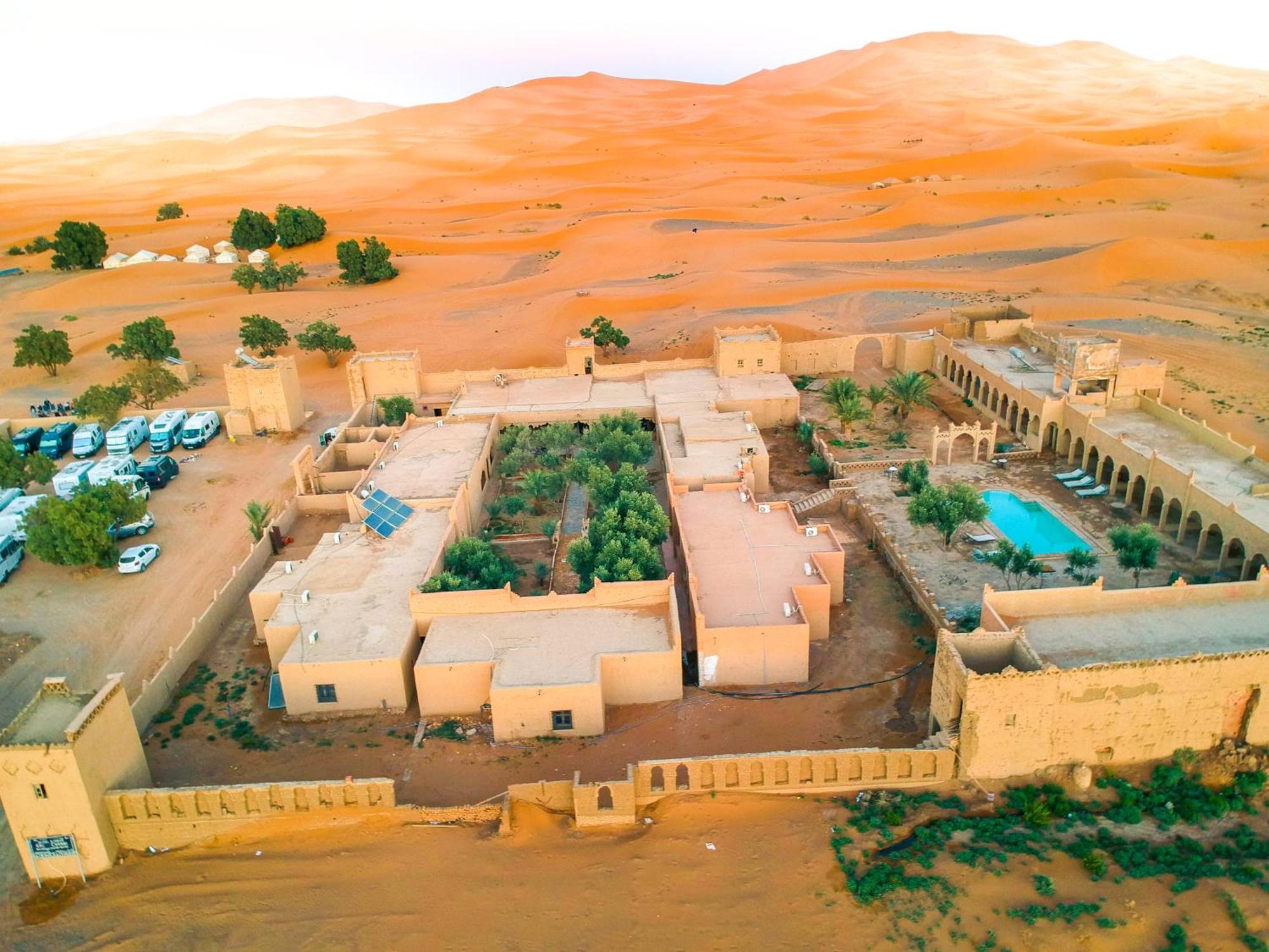 Hotel Kasbah Erg Chebbi Merzouga Exterior foto